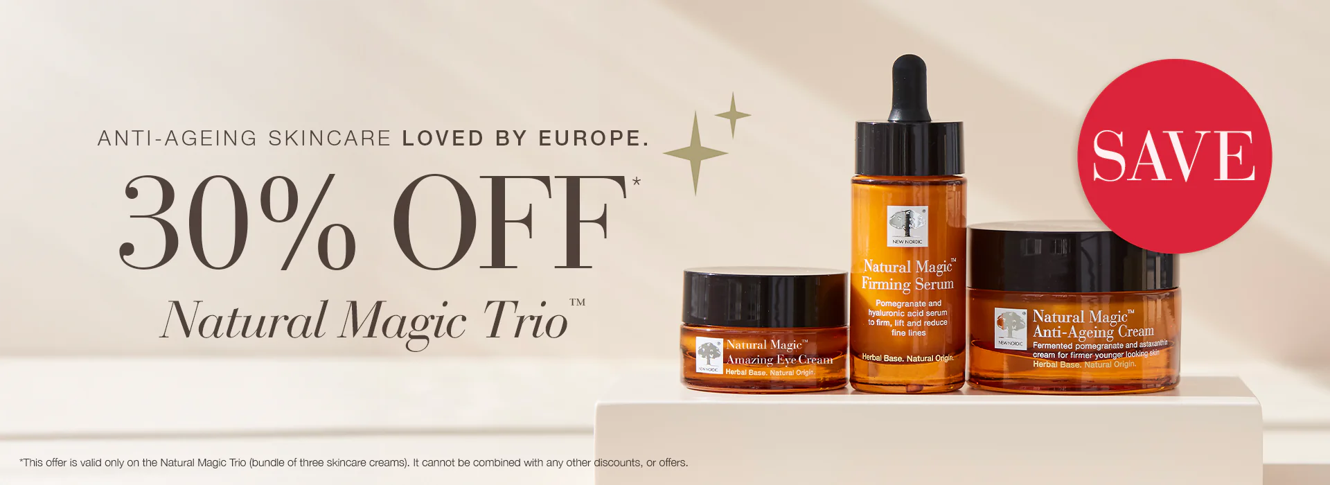 Desktop WebBottom banner NaturalMagic Trio Discount T Cs
