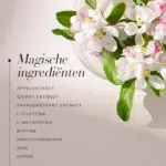 Ingrediënten van Hair Volume™ tabletten zoals appelextract, gierstekstrakt en biotine.