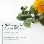 Belangrijke ingrediënten: bosbessenextract, ogentroostextract, luteïne en druivenpitextract.