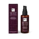 New Nordic Hair Volume™ Shine Serum met appel- en giersextract, helpt het haar te verzorgen en glans te behouden.