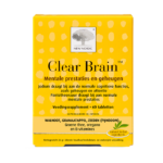 New Nordic Clear Brain™ tabletten met B-vitamines, helpen cognitieve functie en mentale prestaties te ondersteunen en vermoeidheid te verminderen.