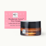 Voorkant van de Hyaluronic Active™ Eye Cream verpakking.