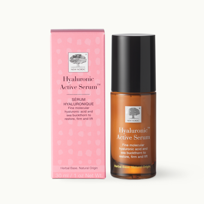 w_HyaluronicActiveSerum_Front_INT_Tile1 Voorkant van de Hyaluronic Activeâ„¢ Serum verpakking.