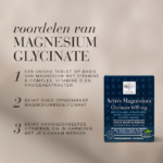 Overzicht van drie voordelen van Active Magnesium™ Glycinate 600 mg.