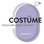 Logo van Costume Skjønnhetsfavoritter 2023 nominatie.