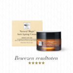 Verpakking en pot van Natural Magic™ Anti-Ageing Cream met de vermelding Bewezen resultaten.