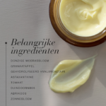 Belangrijke ingrediënten in Natural Magic™ Anti-Ageing Cream: granaatappel, hyaluronzuur, astaxanthine, duindoornbes en abrikoos.
