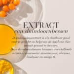 Duindoornbessen als illustratie van het duindoornbesextract in Natural Magic™ huidverzorging.