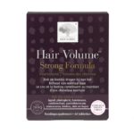 Hair Volume™ Strong Formula verpakking met biotine en zink, helpt het behoud van normaal haar.