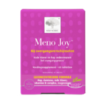 New Nordic Meno Joy™ tabletten in roze verpakking voor gebruik bij overgangsverschijnselen.