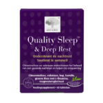 New Nordic Quality Sleep™ & Deep Rest tabletten in paarse verpakking, helpen de nachtrust te ondersteunen.