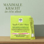 Apple Cider™ Shot met drinkbare sachet.