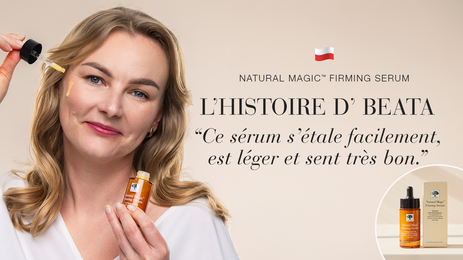 Natural Magicâ„¢ Intense Marine Mask 10 i NaturalMagic Anti AgeingCream Testimonial banner Beata PL 2025 FR DesktopMobile 1
